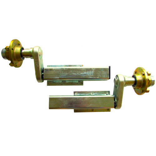 750kg Suspension Units Complete with Hubs (Pair) 750kg Suspension Units Complete with Hubs (Pair)