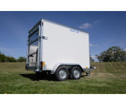 7' x 4' x 5' 1500Kg Box Van - Drop Tail Gate