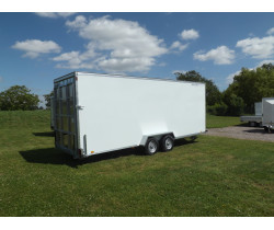 20' x 6' x 7' 3500Kg Box Van - Drop Tail Gate