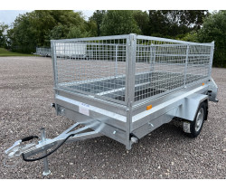 8'2" x 4'1" 750Kg General Purpose Trailer - Caged Sides