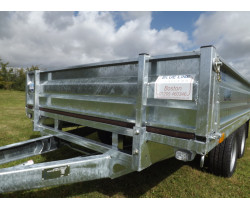 10' x 6' 2600kg Platform Trailer - Drop Sides