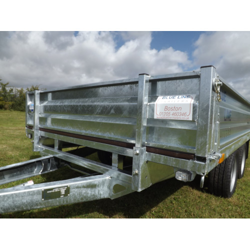 10' x 6' 2600kg Platform Trailer - Drop Sides