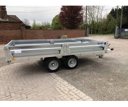 12' x 6'6" 3500kg Platform Trailer - Drop Sides
