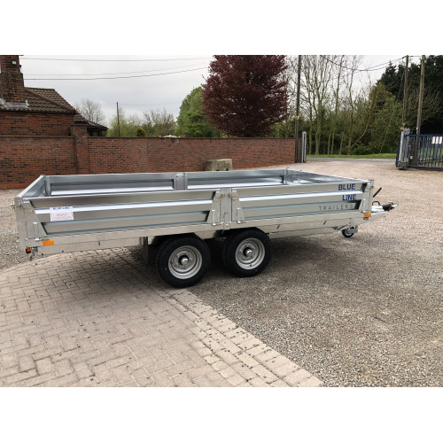 12' x 6'6" 3500kg Platform Trailer - Drop Sides