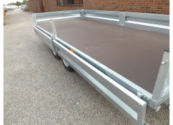 14' x 6'6" 3500Kg Platform Trailer - Drop Sides