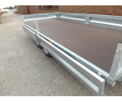 14' x 6'6" 3500Kg Platform Trailer - Drop Sides