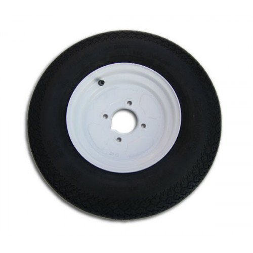 145R10 4 Ply Trailer Wheel & Tyre Assembly – 4 Stud 4" PCD